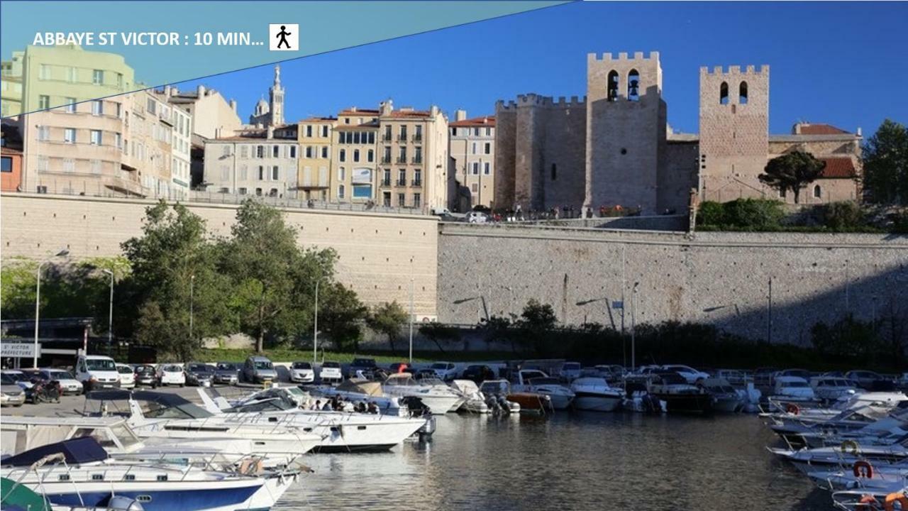 Happy T1 Tout Equipe - Confort - Vieux Port Marseilles Exterior foto