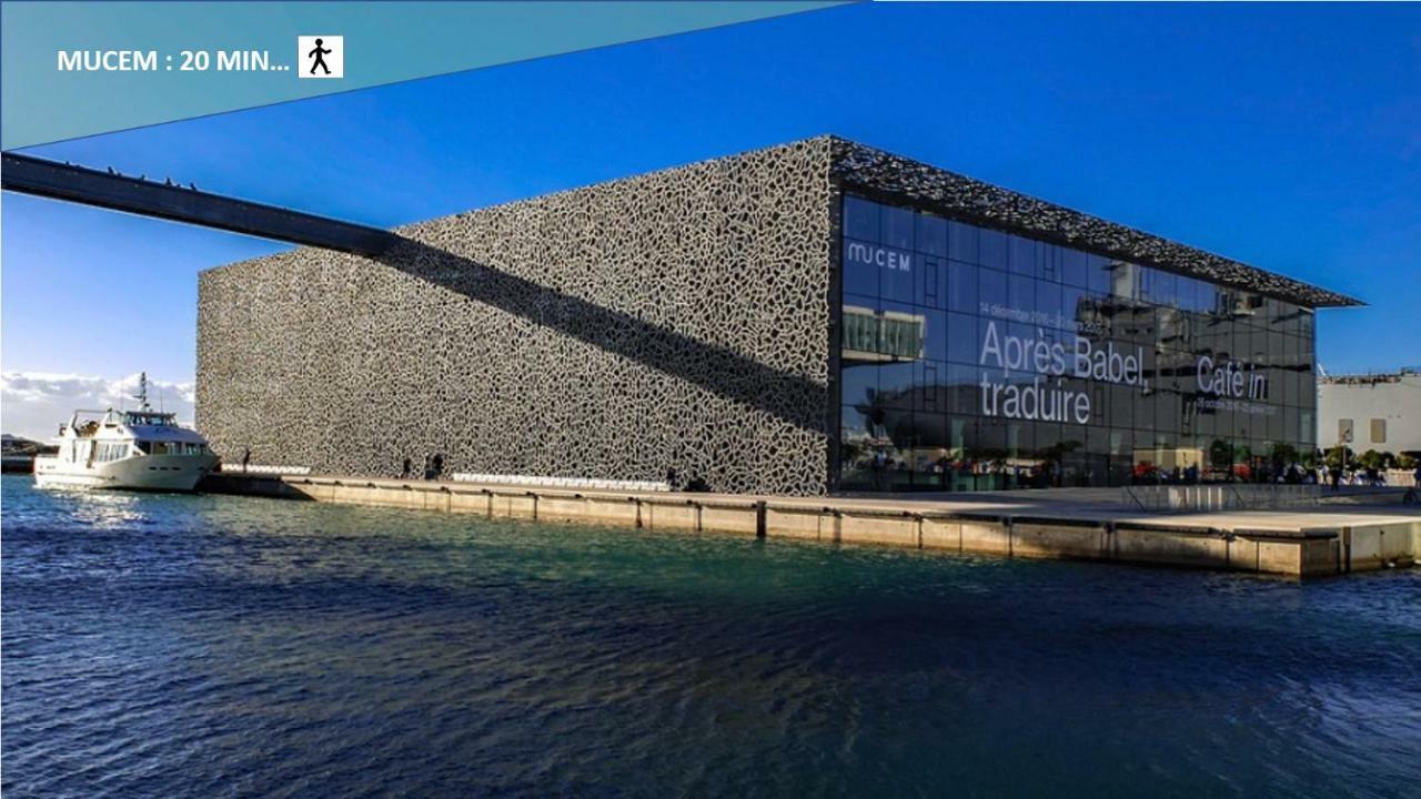 Happy T1 Tout Equipe - Confort - Vieux Port Marseilles Exterior foto